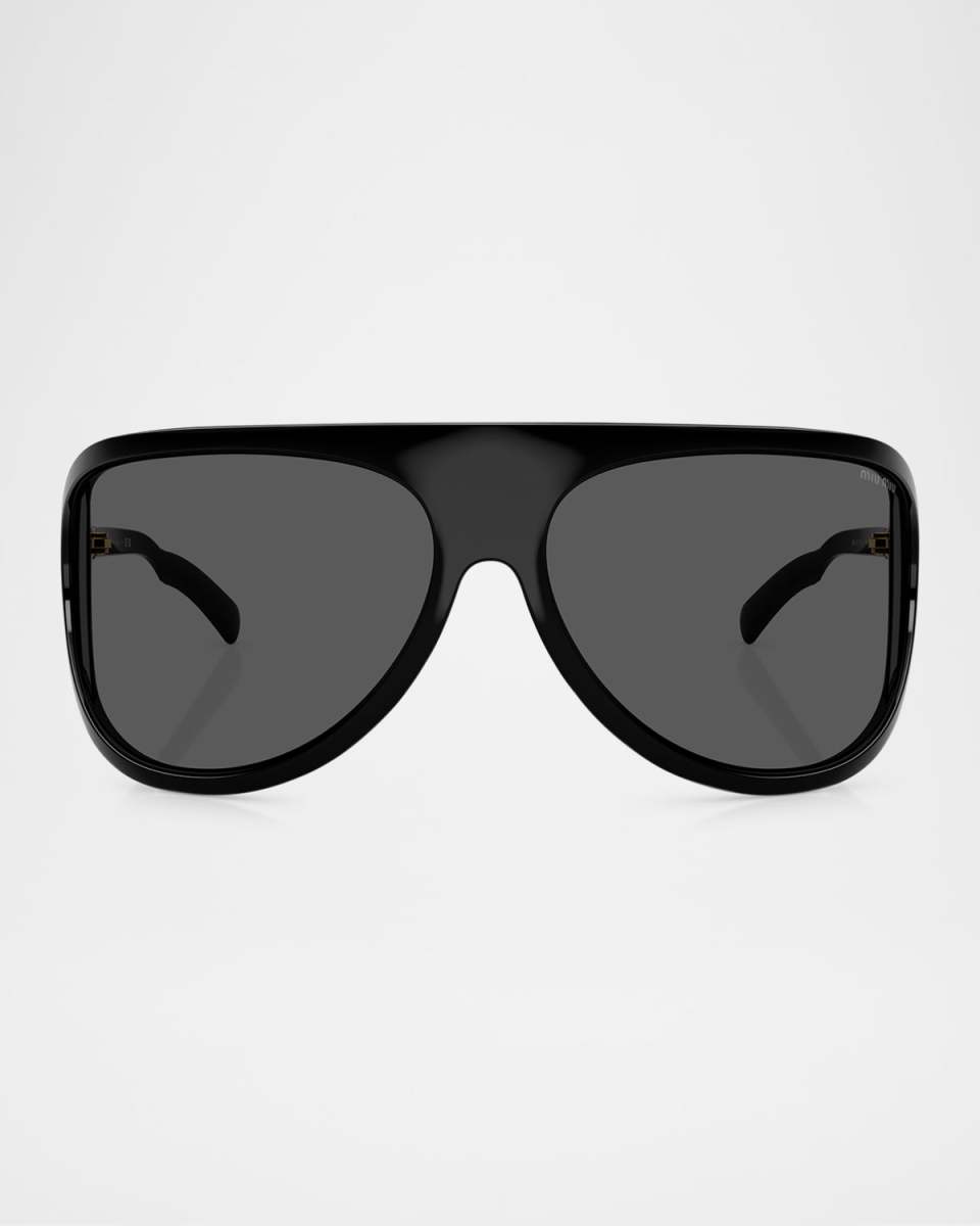 A01S Plastic Shield Sunglasses